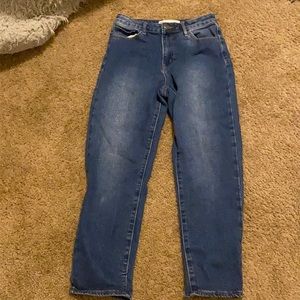 High rise straight leg tilly’s rsq jeans